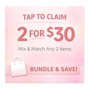 🛍️ LIVE BUNDLE – 2 FOR $30 – READ DESCRIPTION